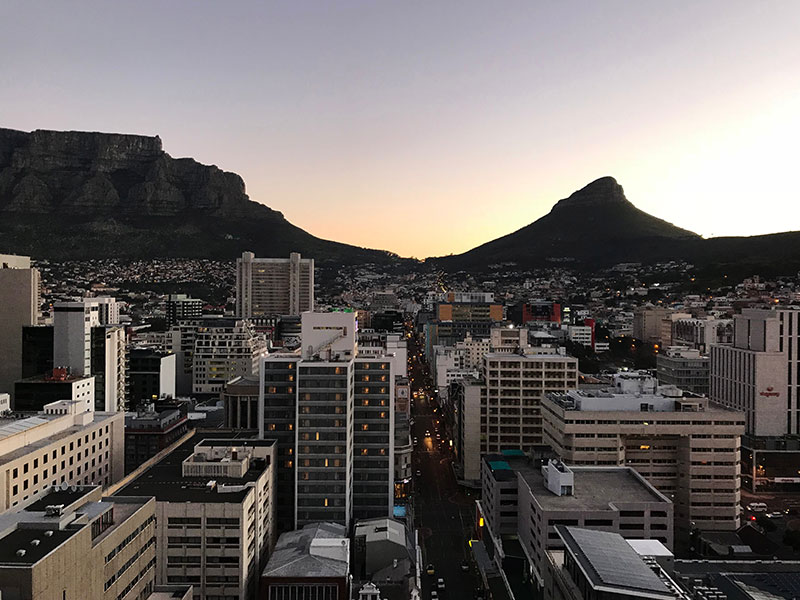 Table Mountain and Lion's Head